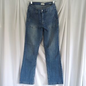 Nicole Miller Blue Soho High Rise Bootcut Jeans